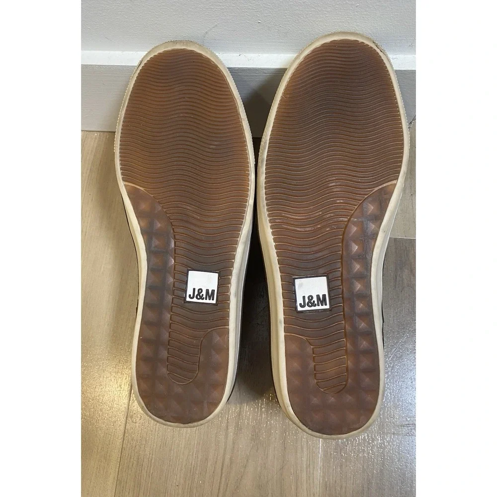 Johnston & Murphy Mcguffey Slip-On Loafer Brown Leather Shoes Men's 9.5